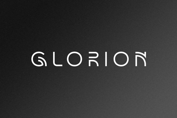 Glorion Font website image