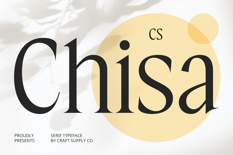 CS Chisa Font website image