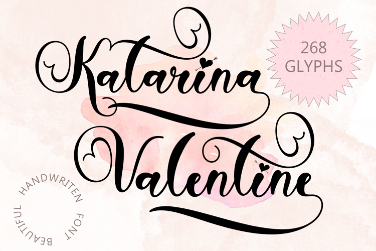 Katarina Valentine Font website image