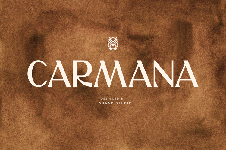 Carmana Font website image