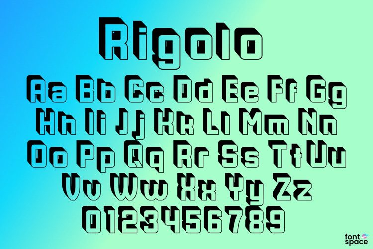 Rigolo Font website image