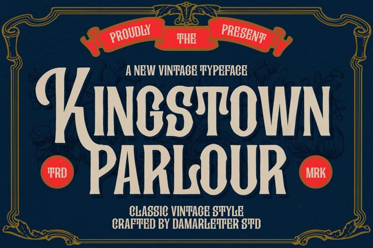 Kingstown parlour Font website image