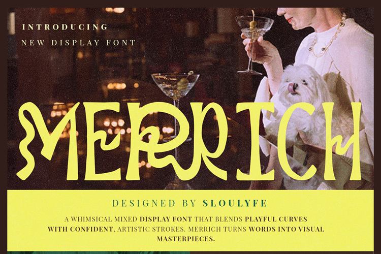 Merrich Font website image