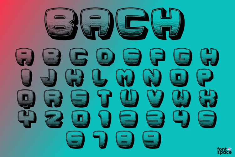 Bach Font website image