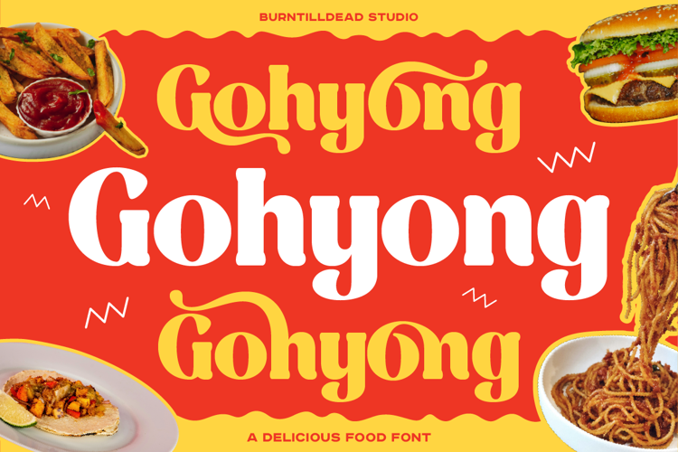 Gohyong Font website image