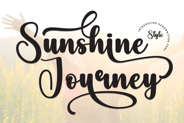 Sunshine Journey Font website image