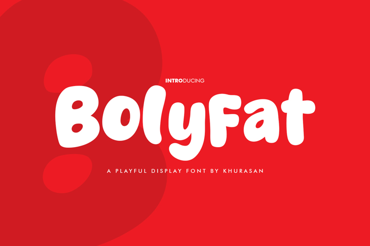 Bolyfat Font website image