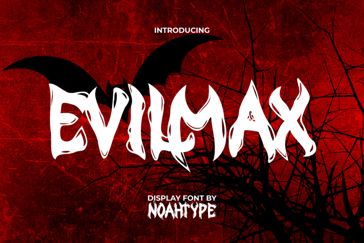 Evilmax Font website image