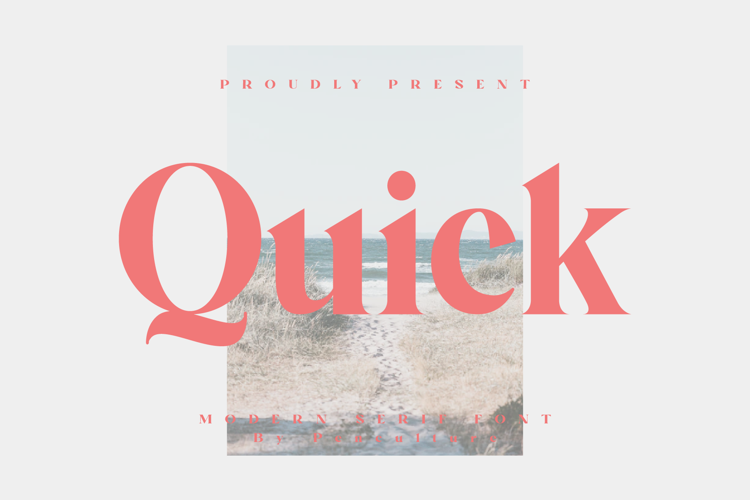 Quick Font website image