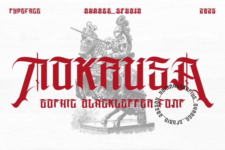 Nokrusa Font website image