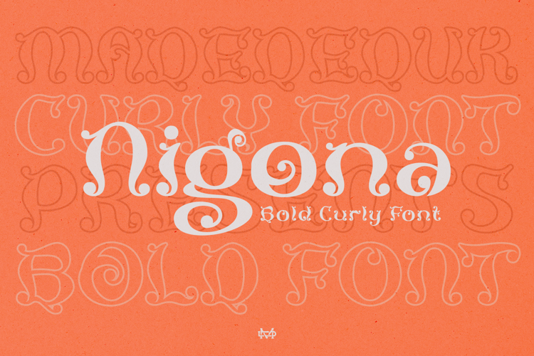 Nigona Font website image
