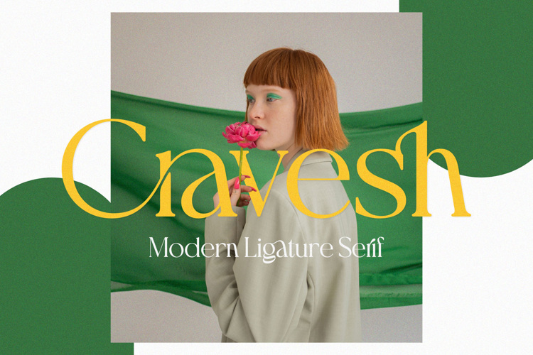 Cravesh Font website image
