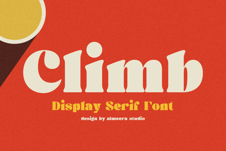 Climb Font website image