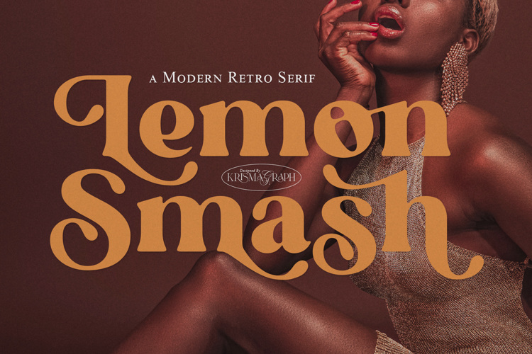 Lemon Smash Font website image