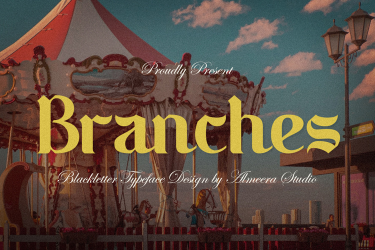 Branches Font website image
