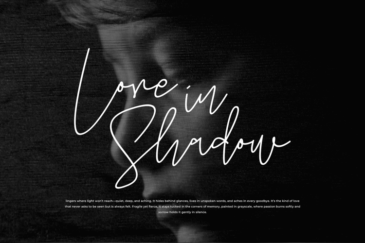 Amoslenty Font website image