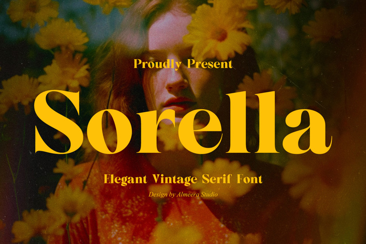 Sorella Font website image
