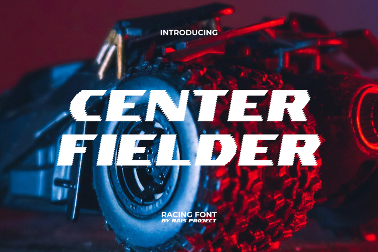 Center Fielder Font website image