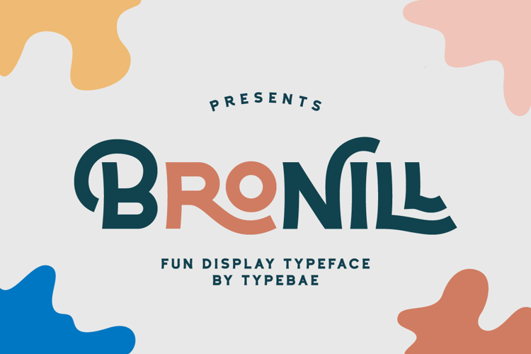 Bronill Font website image