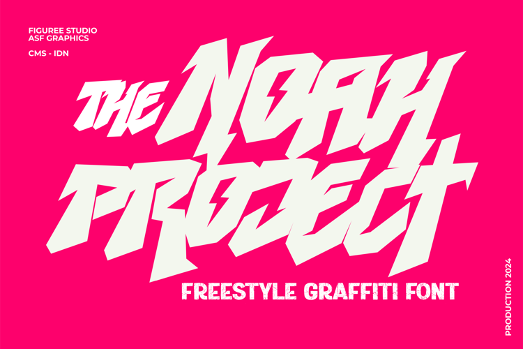 Noah Project Font website image