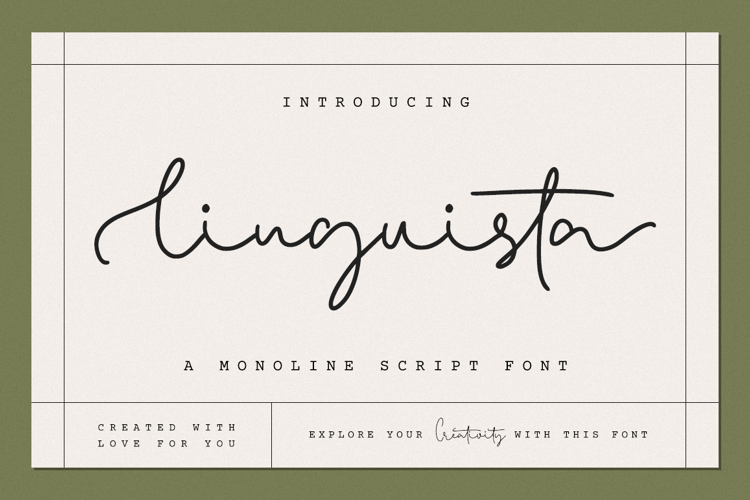 Linguista Font website image