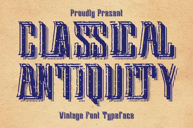 CLASSICAL ANTIQUITY Font website image