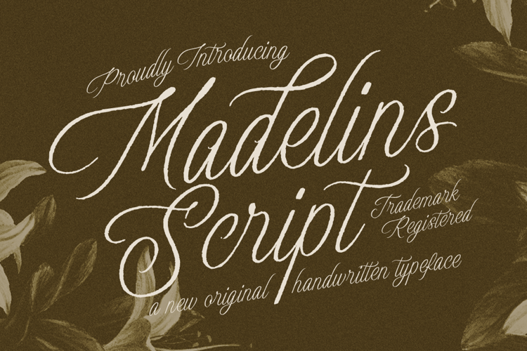 Madelins Font website image