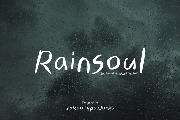 ZRTW Rainsoul Font website image