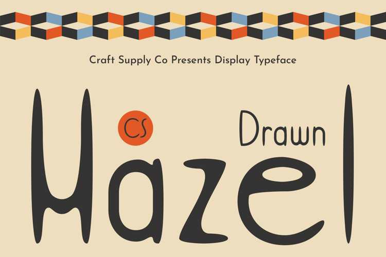CS Hazel Drawn Font website image