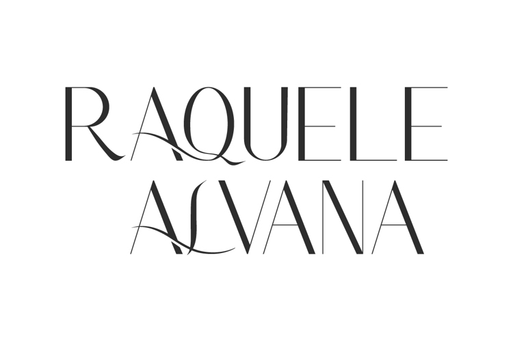 Raquele Alvana Font website image