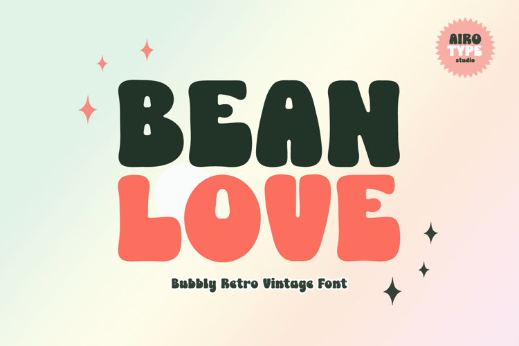 Bean Love Font website image