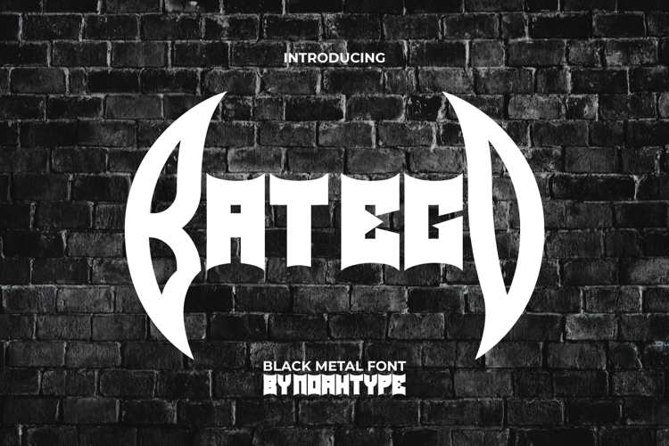 Bat Ego Font website image