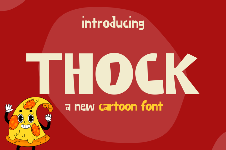 Thock Font website image