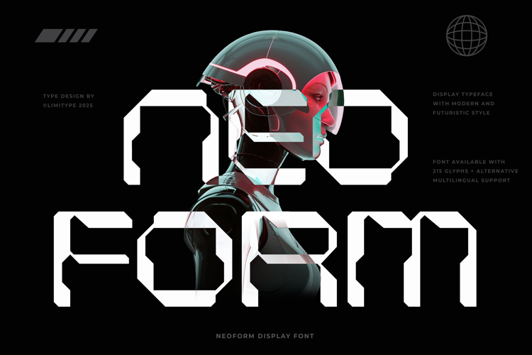 Neoform Font website image