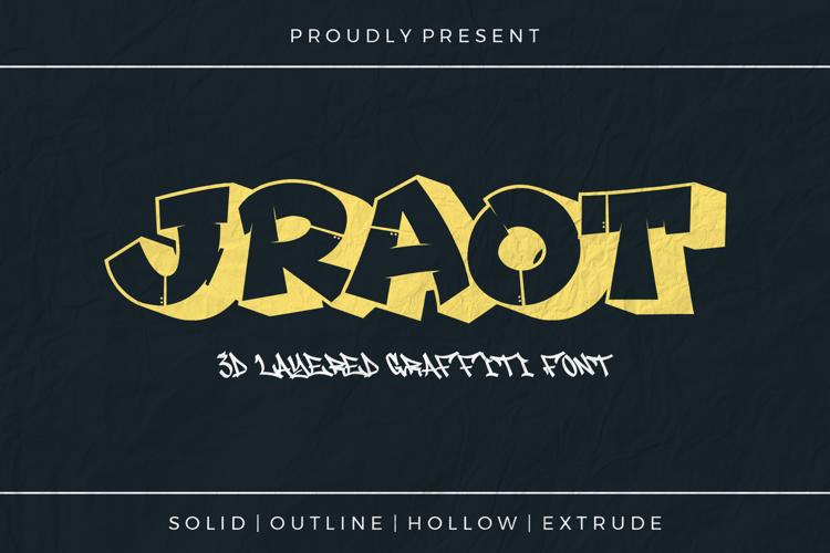 Jraot Font website image