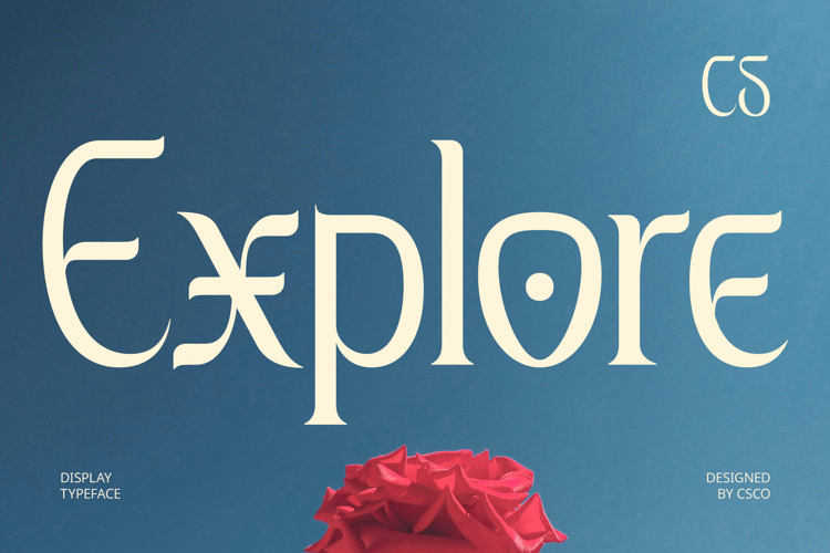 CS Explore Font website image