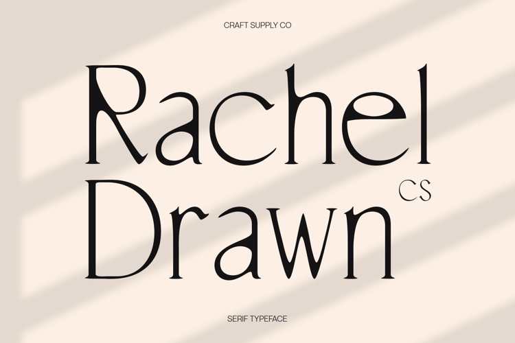 CS Rachel Drawn Font website image