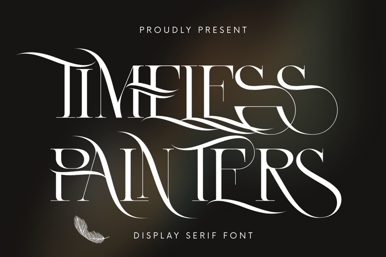 Timeless Painters Font website image