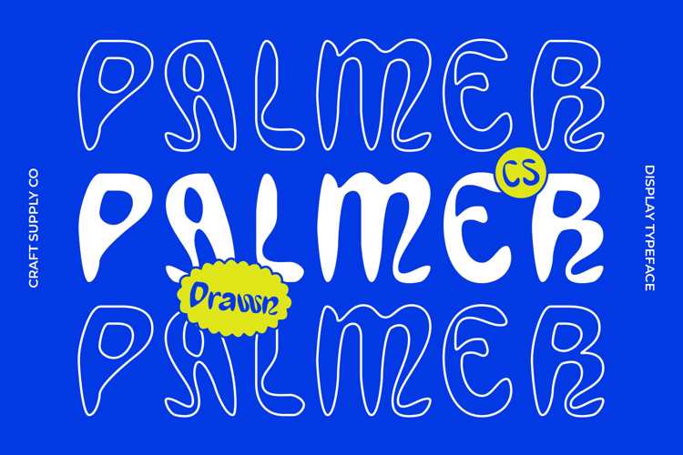 CS Palmer Drawn Font website image