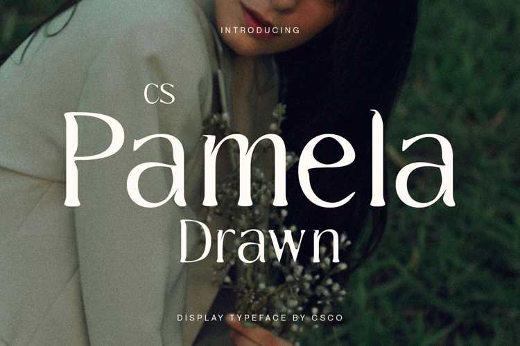 CS Pamela Drawn Font website image