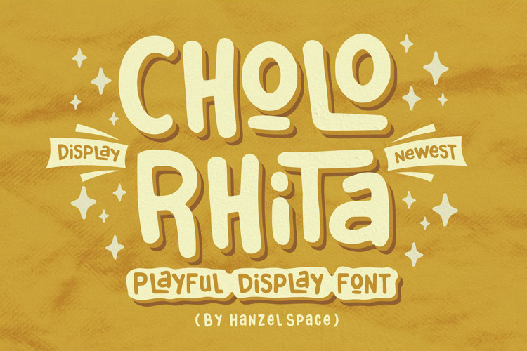Cholo Rhita Font website image