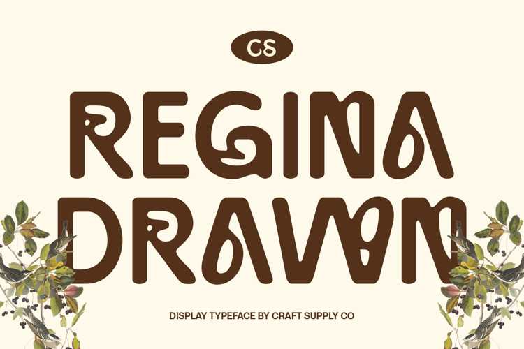 CS Regina Drawn Font website image