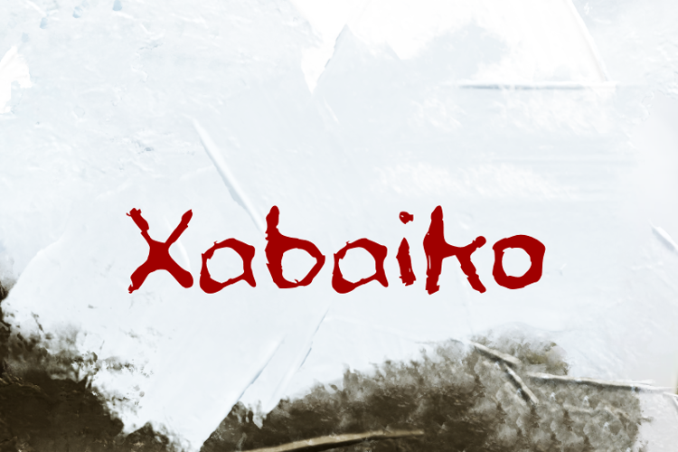 x  Xabaiko Font website image