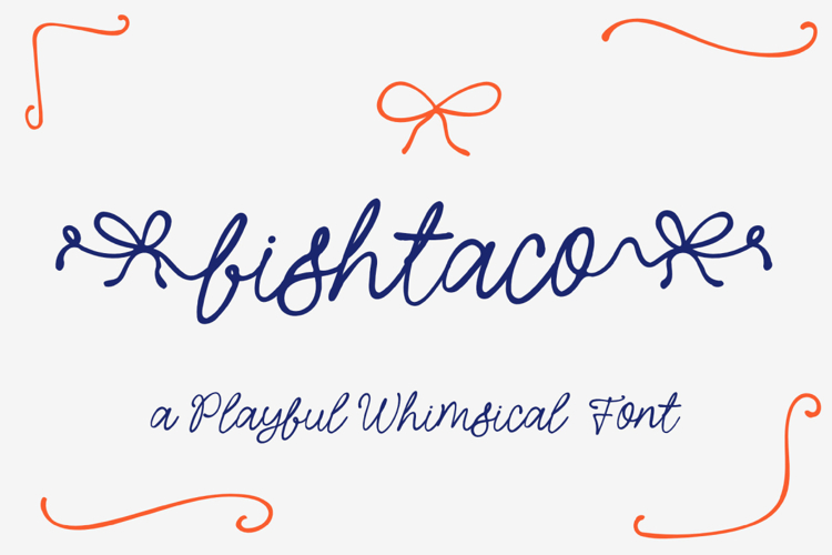 Fishtaco Font website image