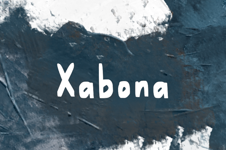 x  Xabona Font website image