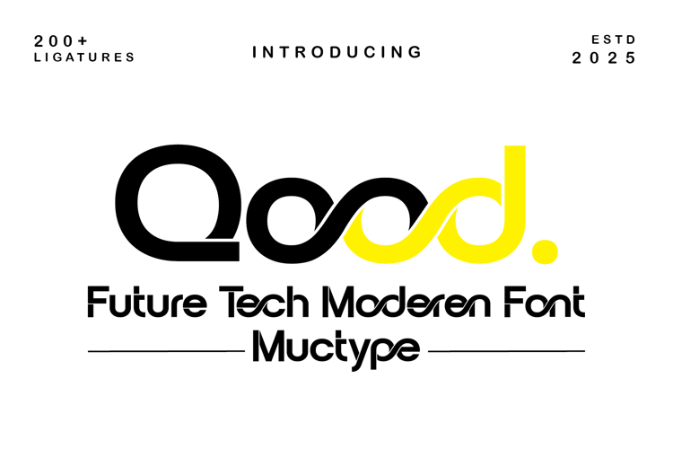 Qood Font website image