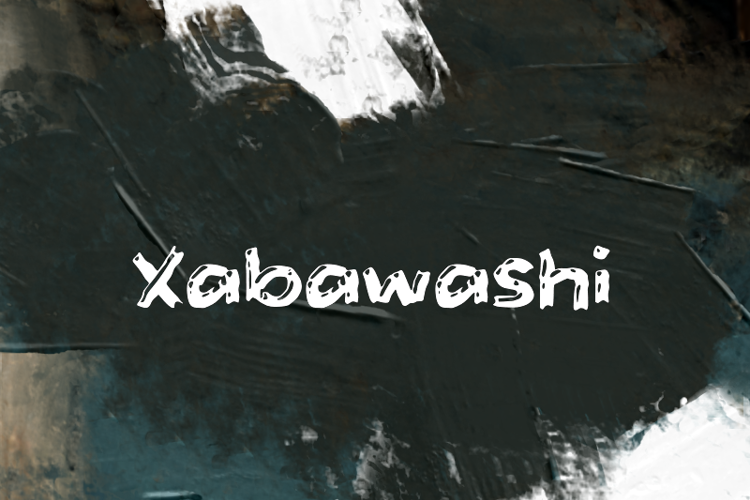 x  Xabawashi Font website image