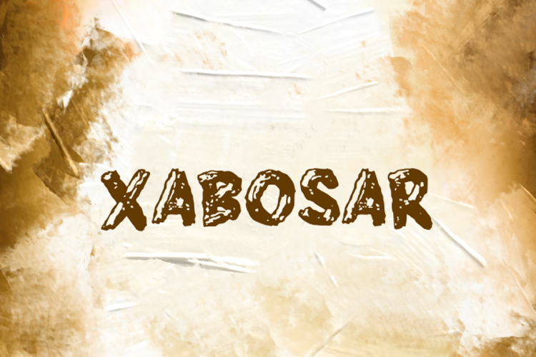 x  Xabosar Font website image