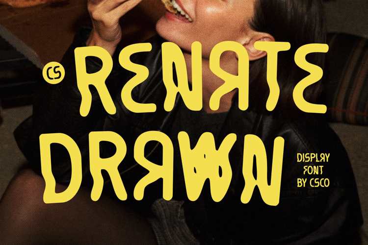 CS Renate Drawn Font website image