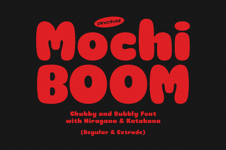 Mochi Boom Font website image
